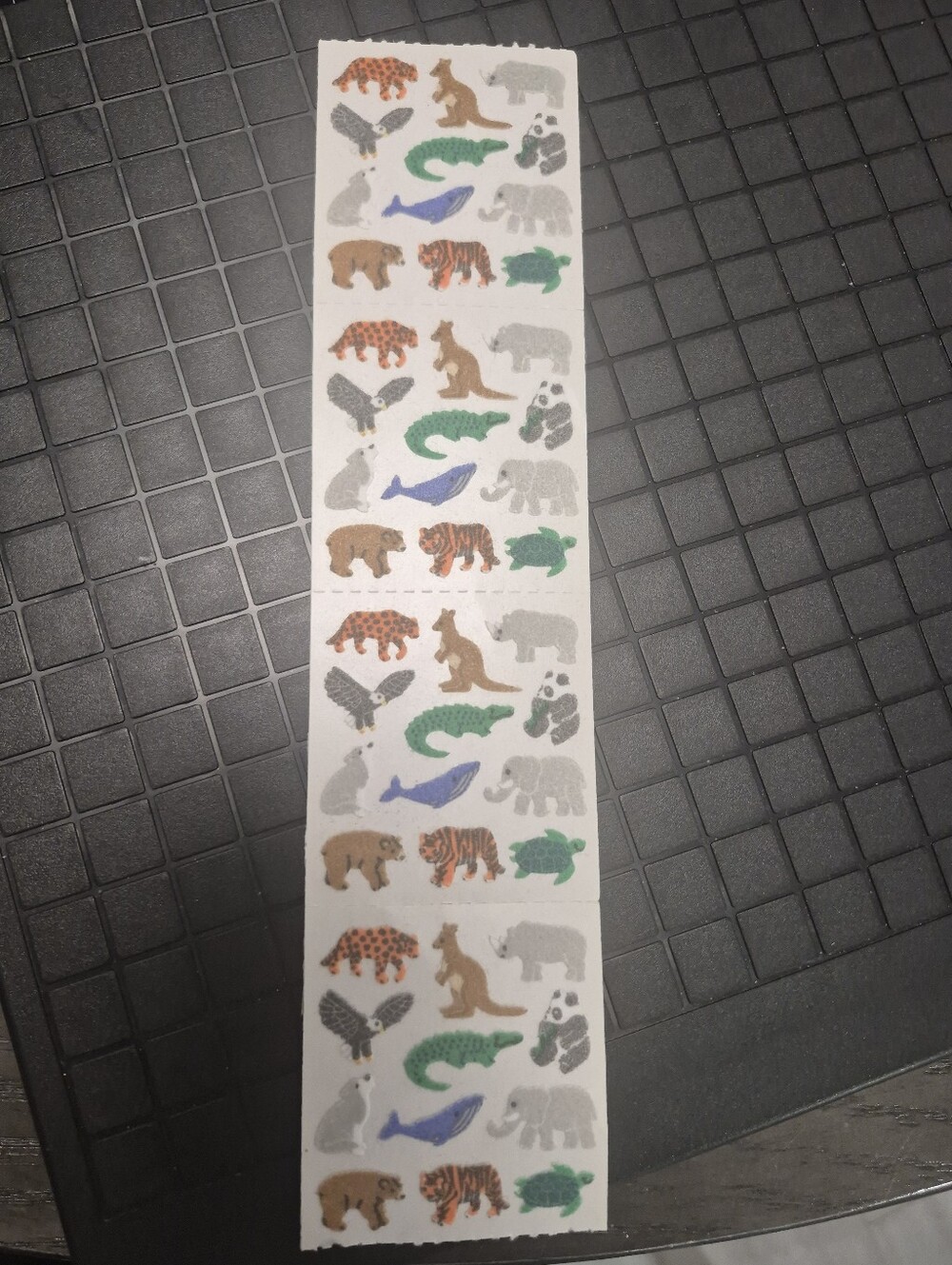 Animal Sticker Sheet - Multicolor Decorative Stickers
